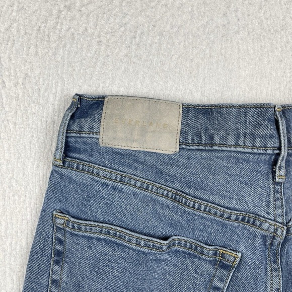 Everlane Jeans Womens 27 Blue Original Cheeky High Rise Straight Leg Casual Pant - Picture 15 of 16